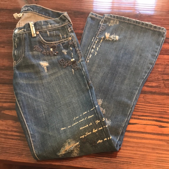 Abercrombie & Fitch Denim - Vintage distressed Ezra Fitch jeans